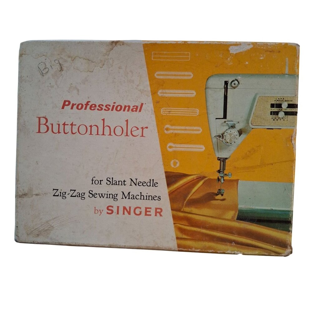 Singer Professional Buttonholer For Slant Needle Zig-Zag Sewing Machines